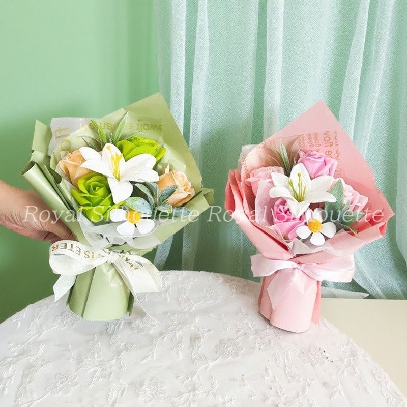 花 アートフラワーブーケ アートフラワー 造花 花 プレゼント 4 花
