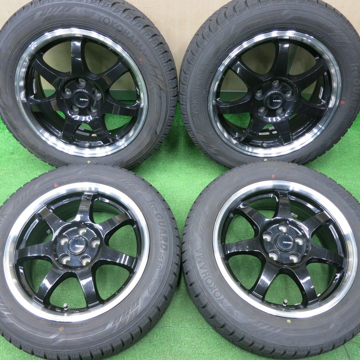 送料無料] バリ溝！21年！キレイ！9.5分☆シエンタ 等 G-SPEED 185/60R15 スタッドレス ヨコハマ アイスガード iG60  Gスピード 15インチ PCD100/5H☆4112601NJス - メルカリ