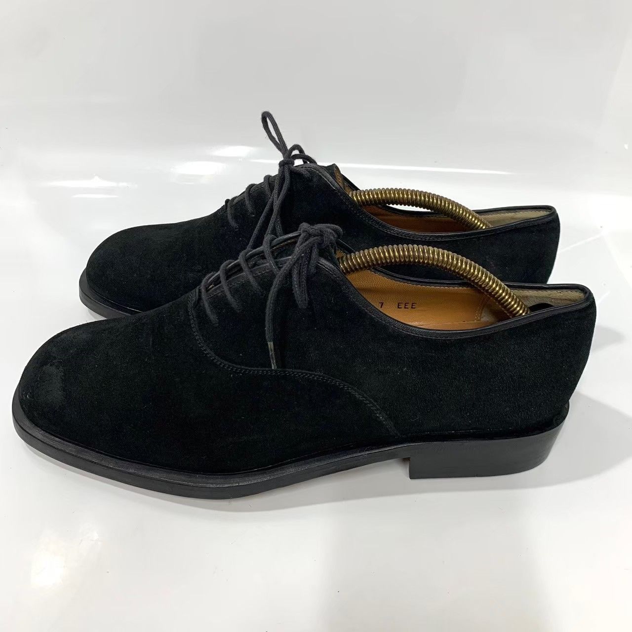 【美品】サルヴァトーレ フェラガモ　スウェード レースアップ 革靴 Salvatore Ferragamo - Salvatore Ferragamo サルヴァトーレ