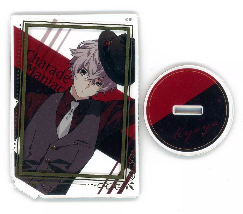 【DMMオンクレ限定】中野たむ アクリルスタンド・カスタムパーツセット 中古】アクリルスタンド・アクリルパネル 明瀬キョウヤ