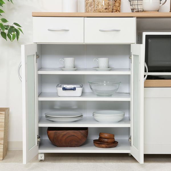ホワイト×ナチュラル 組立品