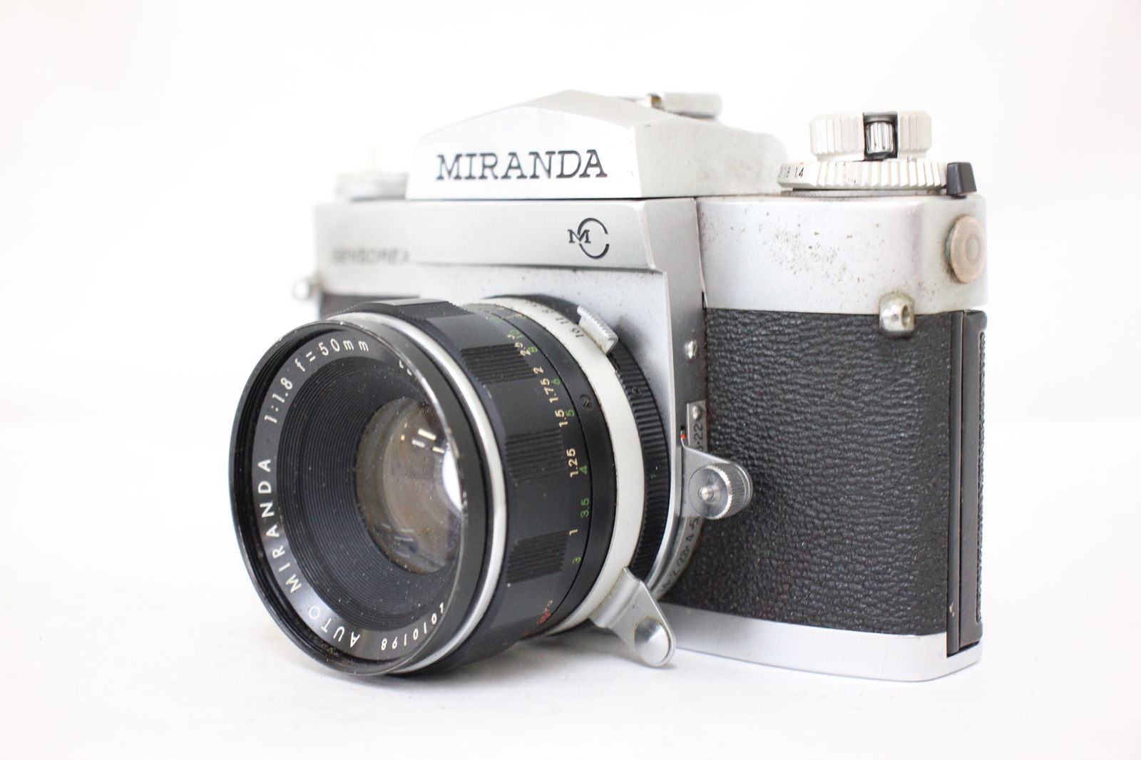 返品保証 ミランダ Miranda Sensorex II Auto Miranda 50mm F1.8 ボディレンズセット e246