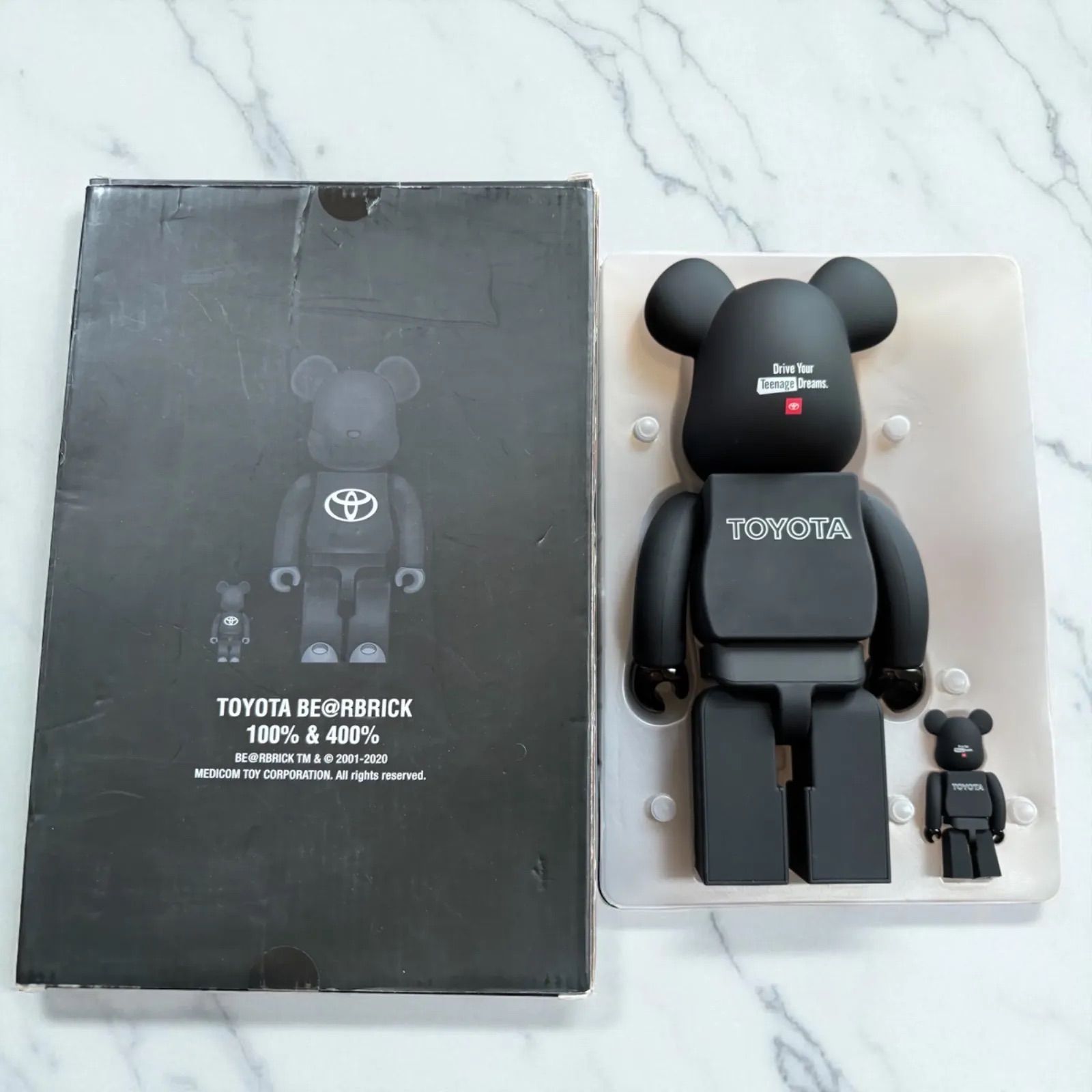 MEDICOM TOY - ベアブリック トヨタ  BE@RBRICK TOYOTA TOYOTA×BE@RBRICK コラボ第3弾トヨタの新鋭プロジェクト『Drive