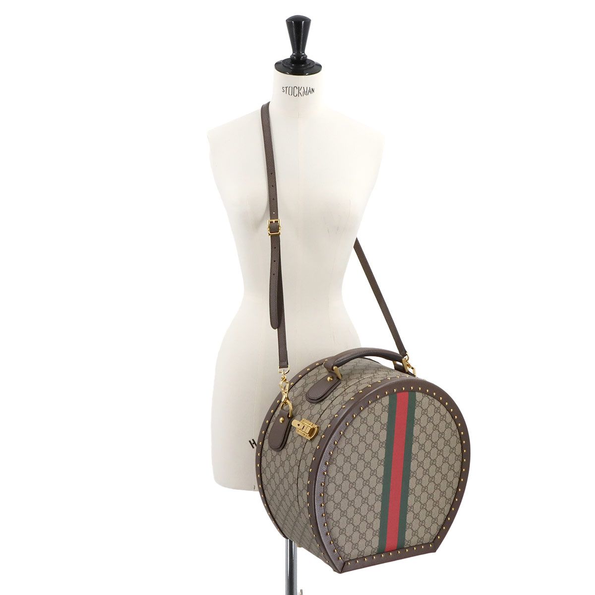 未使用 展示品 グッチ GUCCI GGスプリーム ハットケース 2way ハンド  