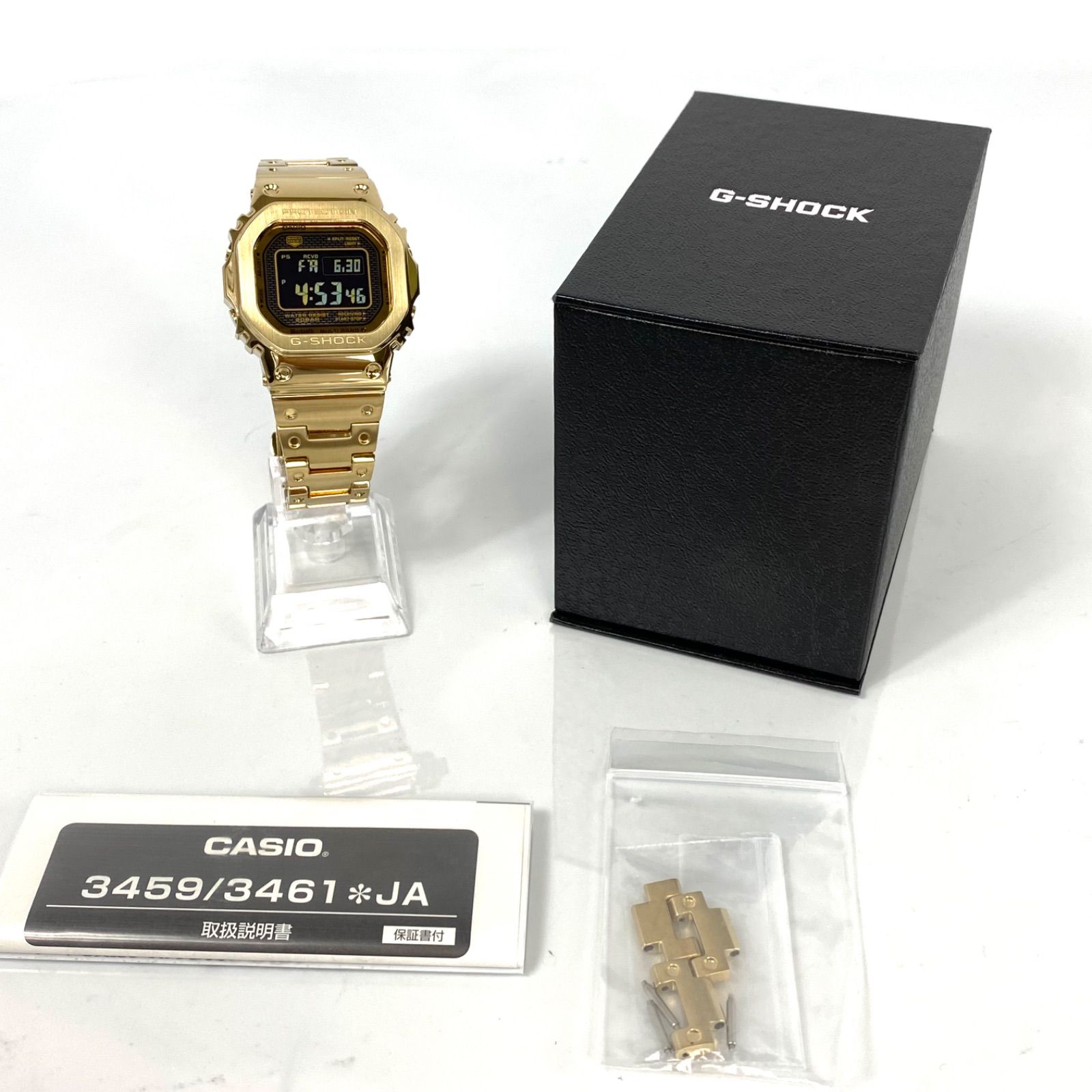 美品】カシオ CASIO G-SHOCK GMW-B5000GD-9JF 5000シリーズ フルメタル 