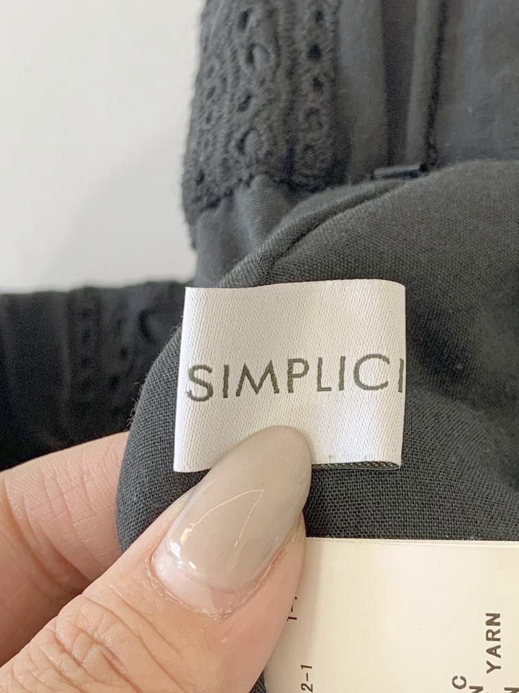 Simplicite 22-030-700-8004-2-0 定価6600円 チェッカーパターン