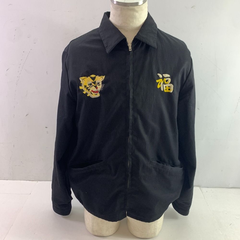 04w3856▽ テーラー東洋 TAILOR TOYO TT15684 コットンベトナムジャケット - VIETNAM MAP - メンズ ヒノヤ Mサイズ ベトジャン 八王子店