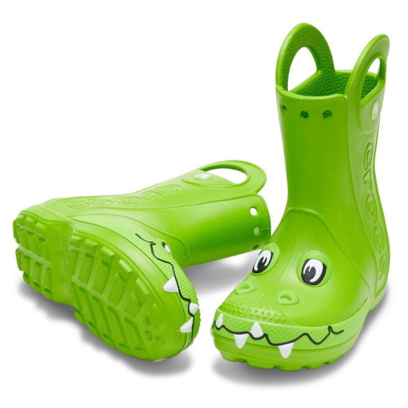 [CROCS(クロックス)] KIDS HANDLE IT DUKE RAIN BOOT Crocs Green 21.0cm/J3 4,853円