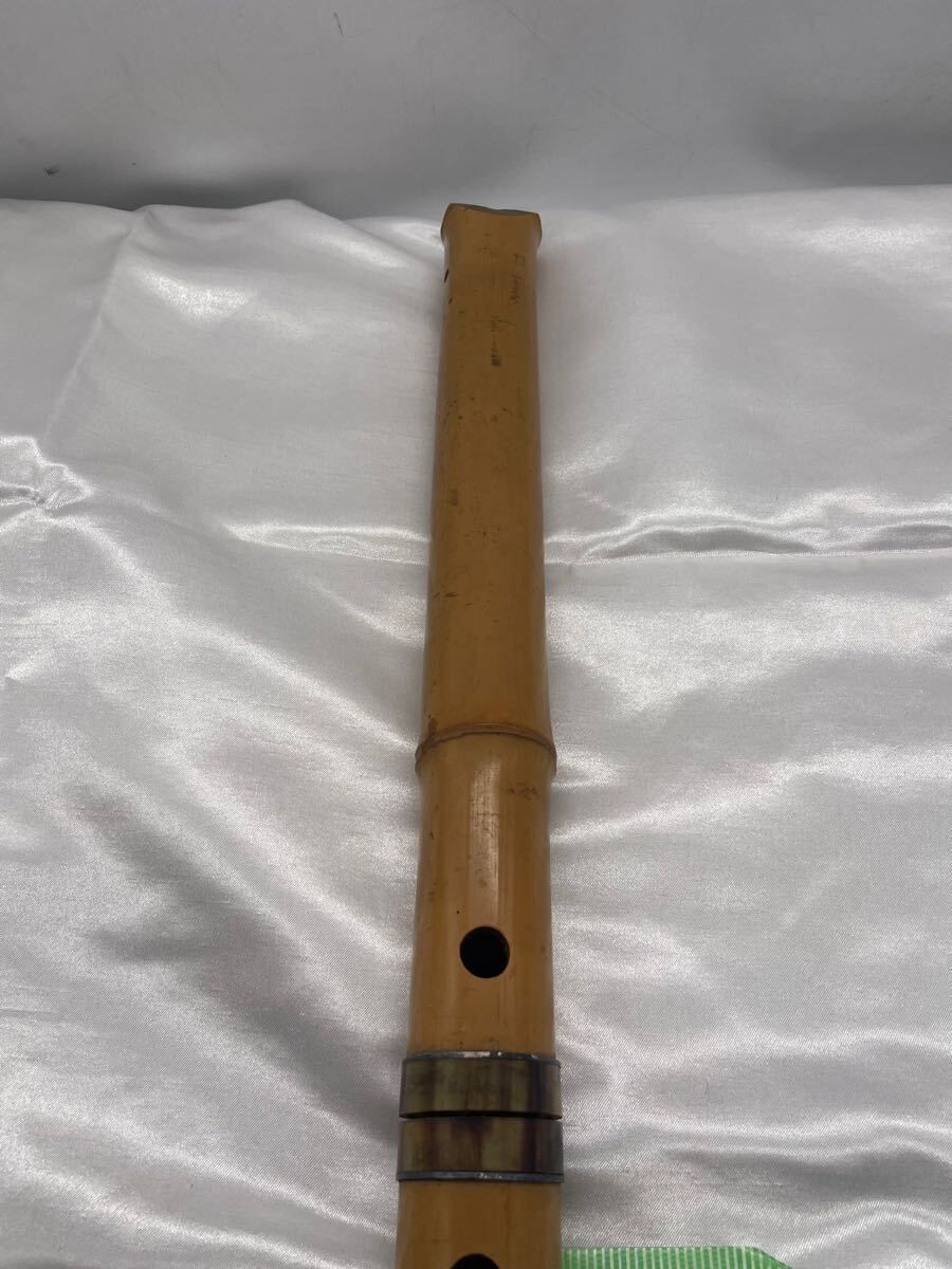 🎍【銘入り・竹製】尺八「月山」全長54cm｜伝統工芸・和楽器