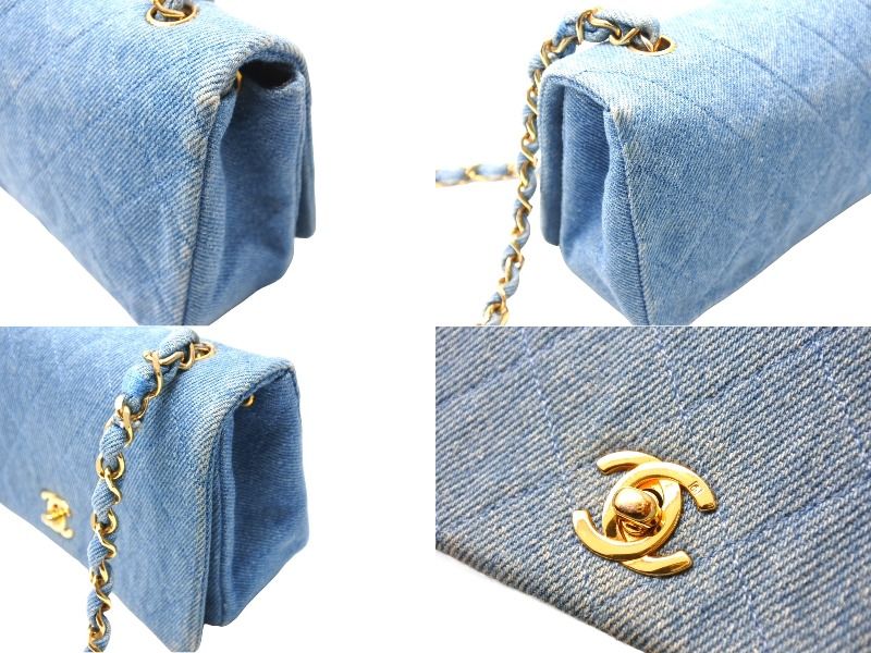 お洒落なデニム★2色【CHANEL】25P CCロゴ チェーン ベルト 大きめのCCロゴバックルがお洒落な♪【CHANEL】25P ベルト
