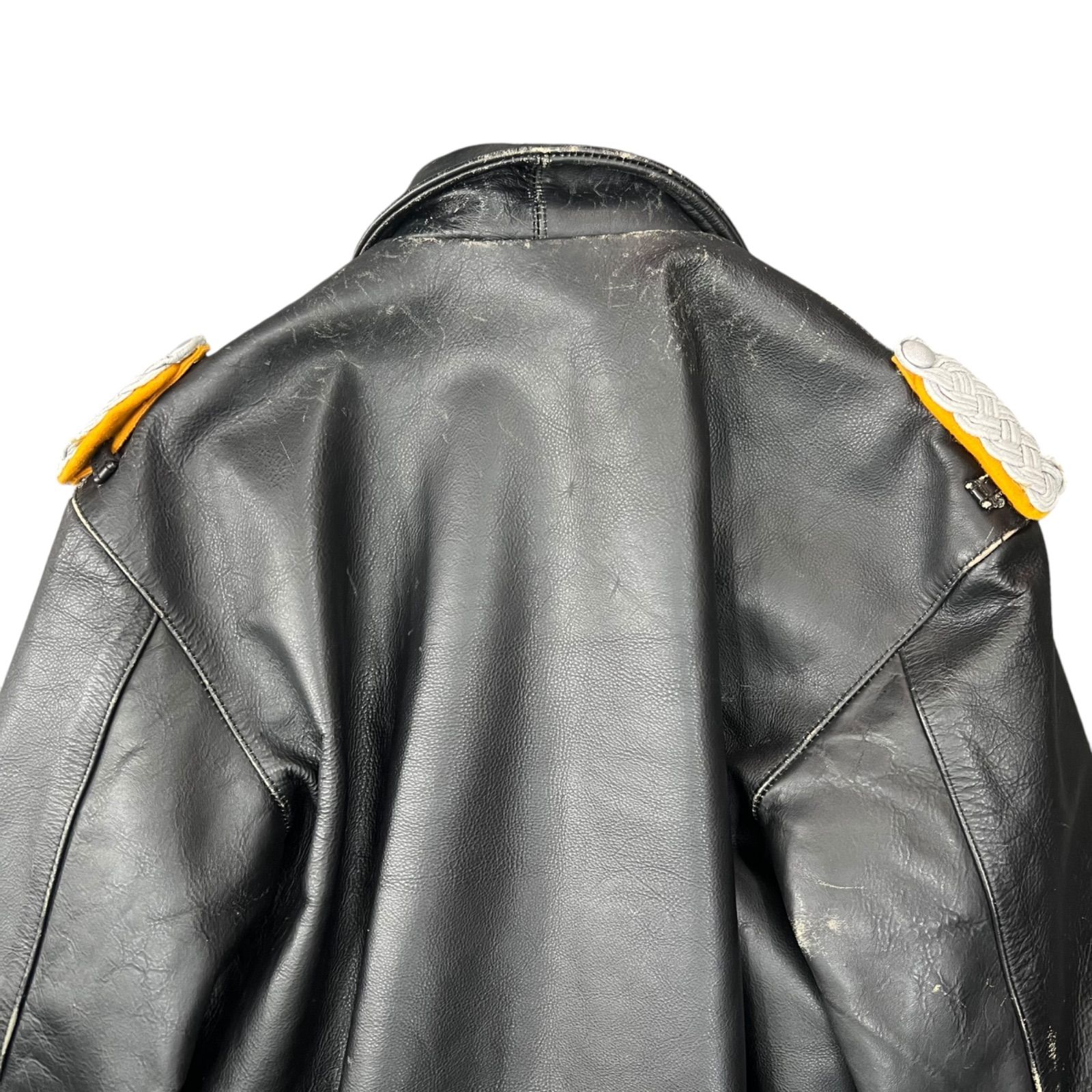 ドイツ軍 ルフト ヴァッフェ モーガン レザーフライトジャケット 革