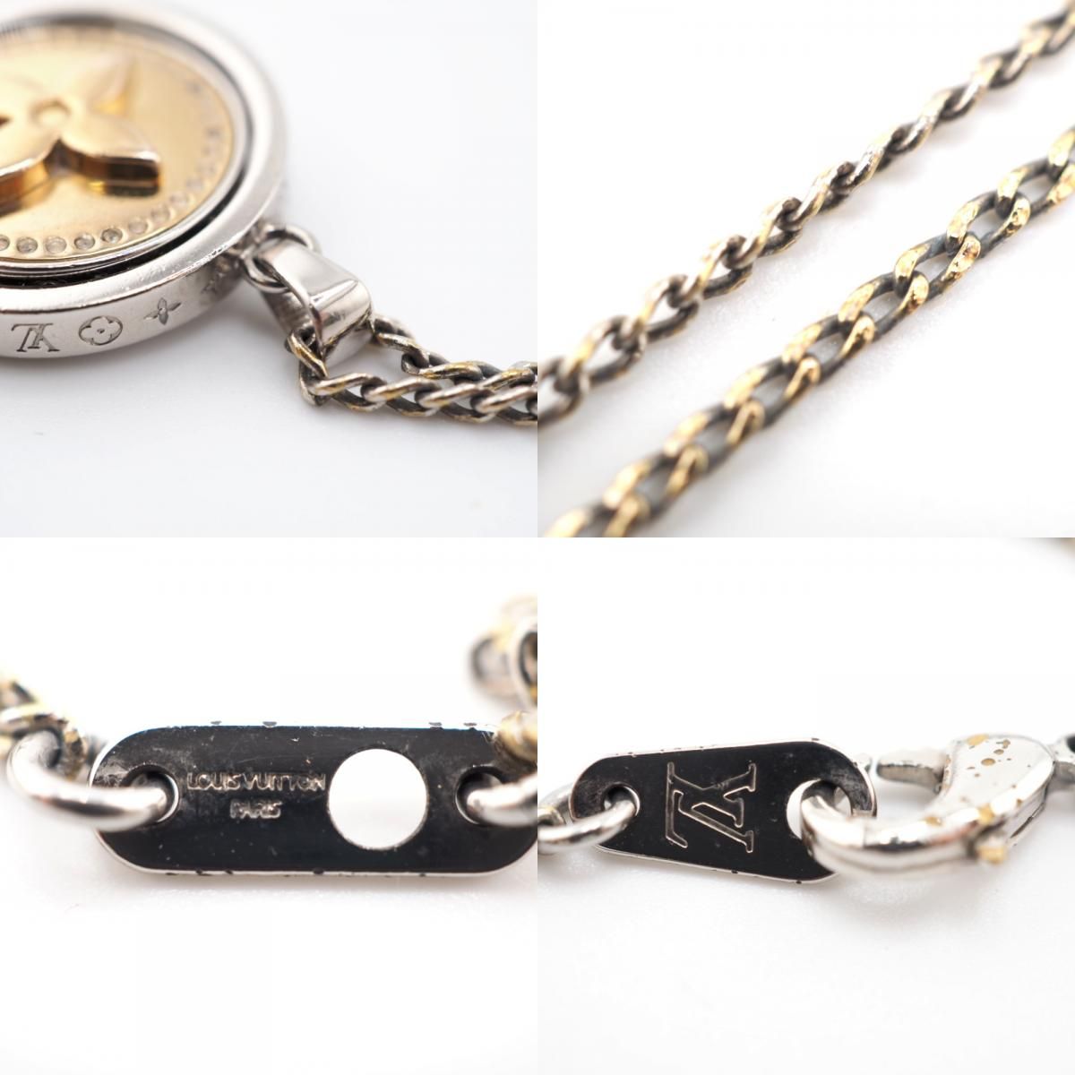 LOUIS VUITTON/ルイヴィトン ビトン M80184 ペンダント LVキャッチ 