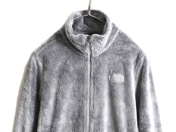 THE NORTH FACE - US企画 ノースフェイス 毛長 フリース ジャケット M アウトドア パイル 灰 US企画 ノースフェイス 毛長 フリース ジャケット M アウトドア