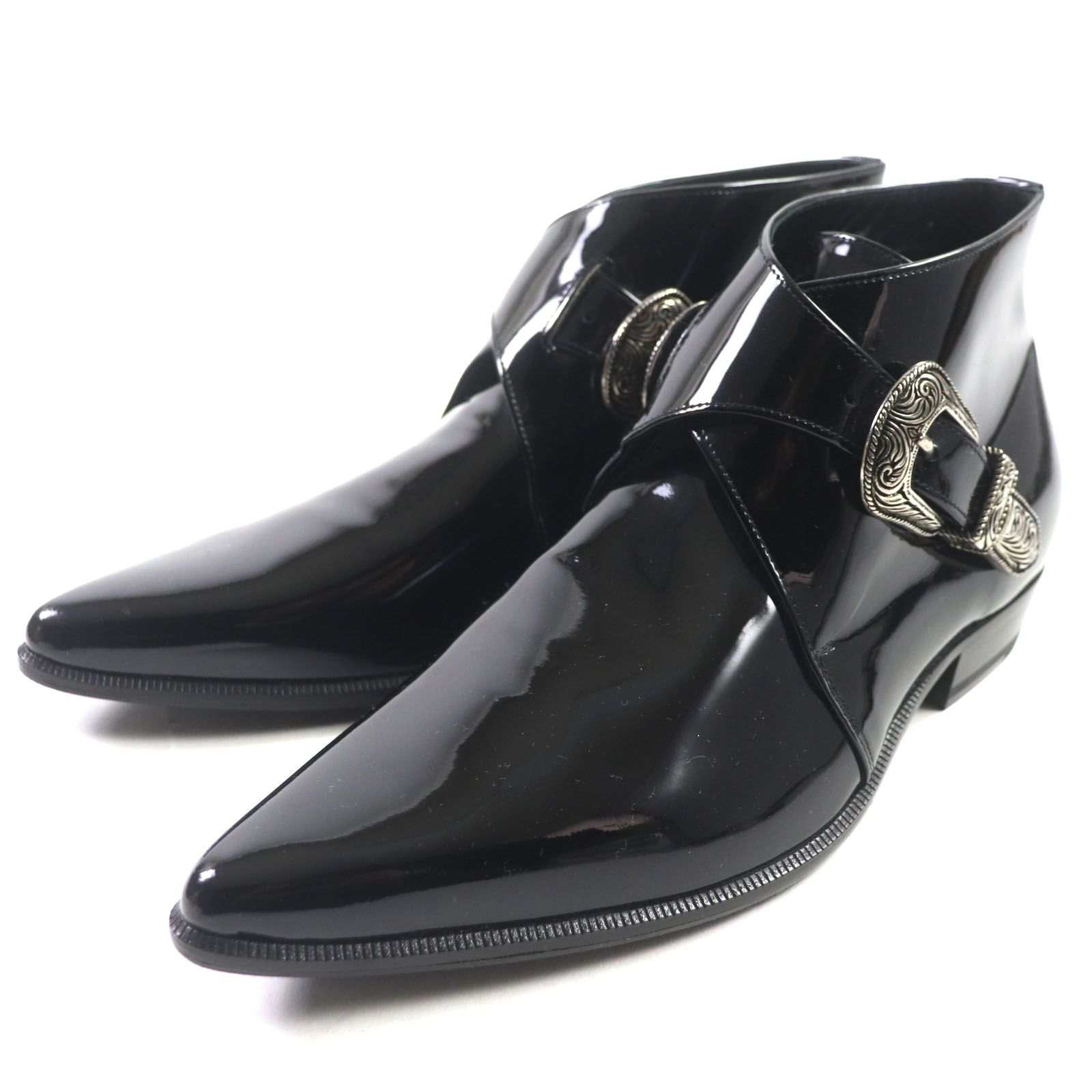 SAINTLAURENT サンローランパリスレザーブーツ 41 SAINTLAURENT サンローランパリスレザーブーツ 41