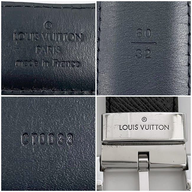 ルイ ヴィトン ベルト サンチュール クラシック ブラック アルドワーズ