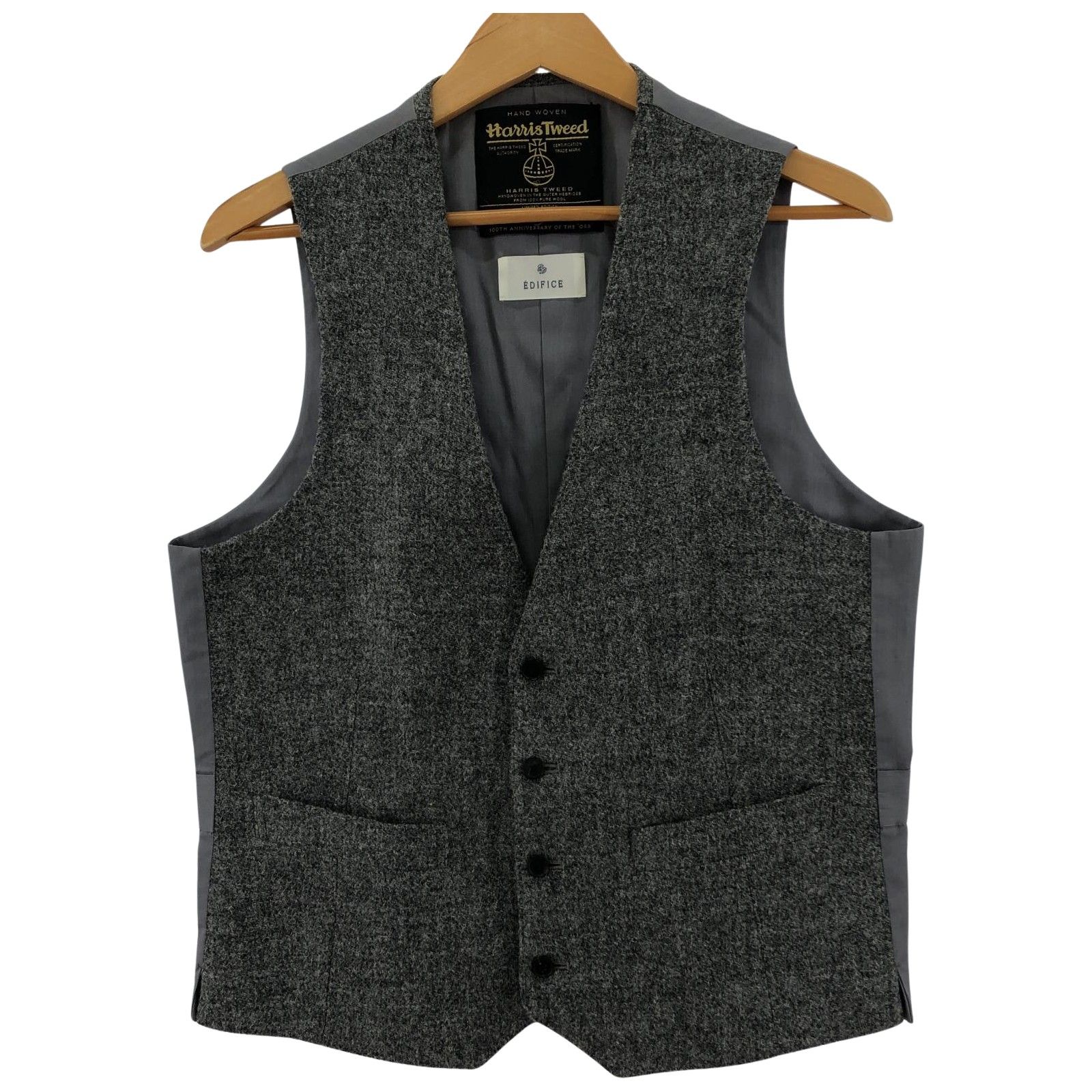 EDIFICE × HARRIS TWEEDエディフィス×ハリスツイードベスト