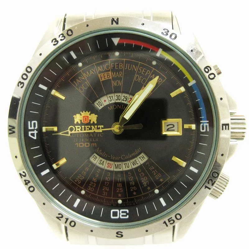 ORIENT 自動巻き ウォッチ マルチイヤーカレンダー EU03-C1 CA ORIENT 自動巻き ウォッチ マルチイヤーカレンダー EU03-C1 CA