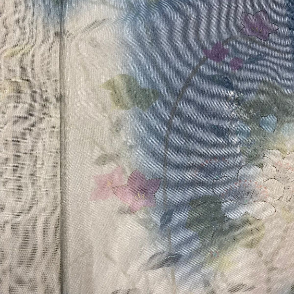 紗袷 草花