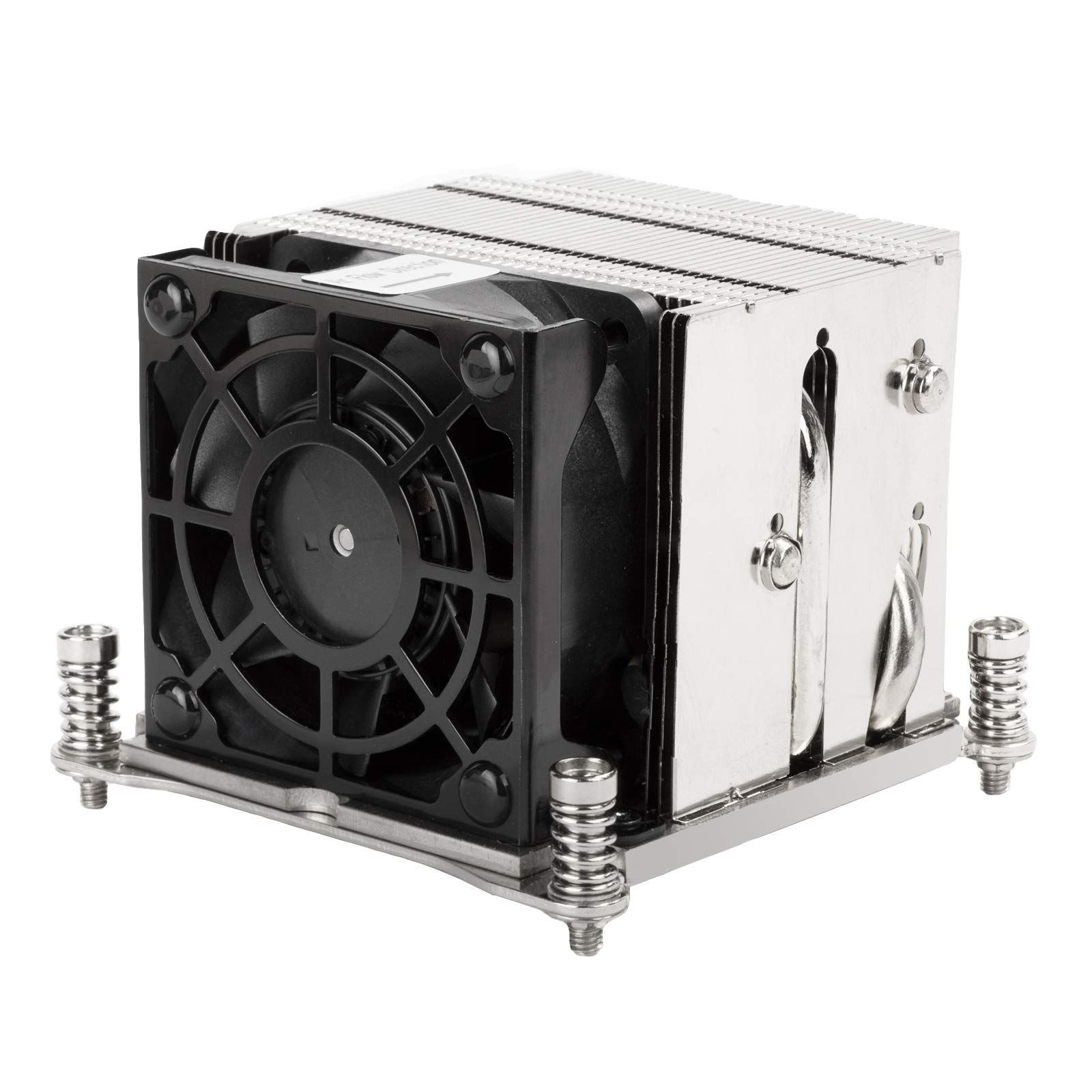 SilverStone 2U スモールフォームファクターサーバー用CPUクーラー Intel LGA 2011 / 2066 Square u0026 Narrow ソケット対応 SST-XE02-2066