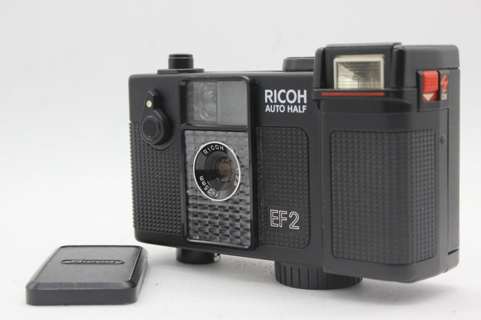 返品保証】 リコー Ricoh Auto Half EF2 25mm F2.8 コンパクトカメラ 