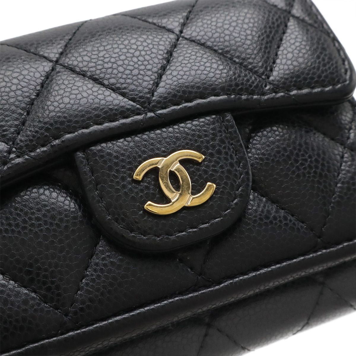 CHANEL シャネル クラシック スモール フラップ ウォレット マトラッセ  