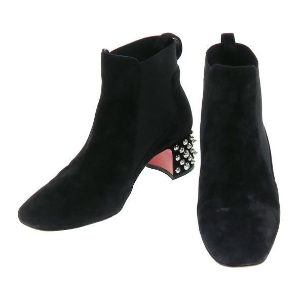 ルブタン ショートブーツ Bランク