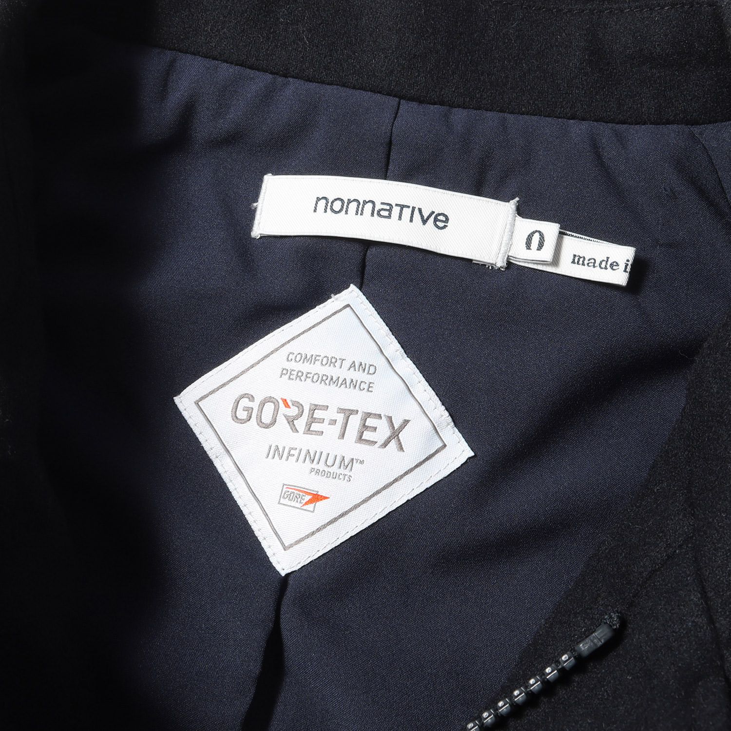 美品 NONNATIVE ノンネイティブ コート ゴアテックス メルトン ステン