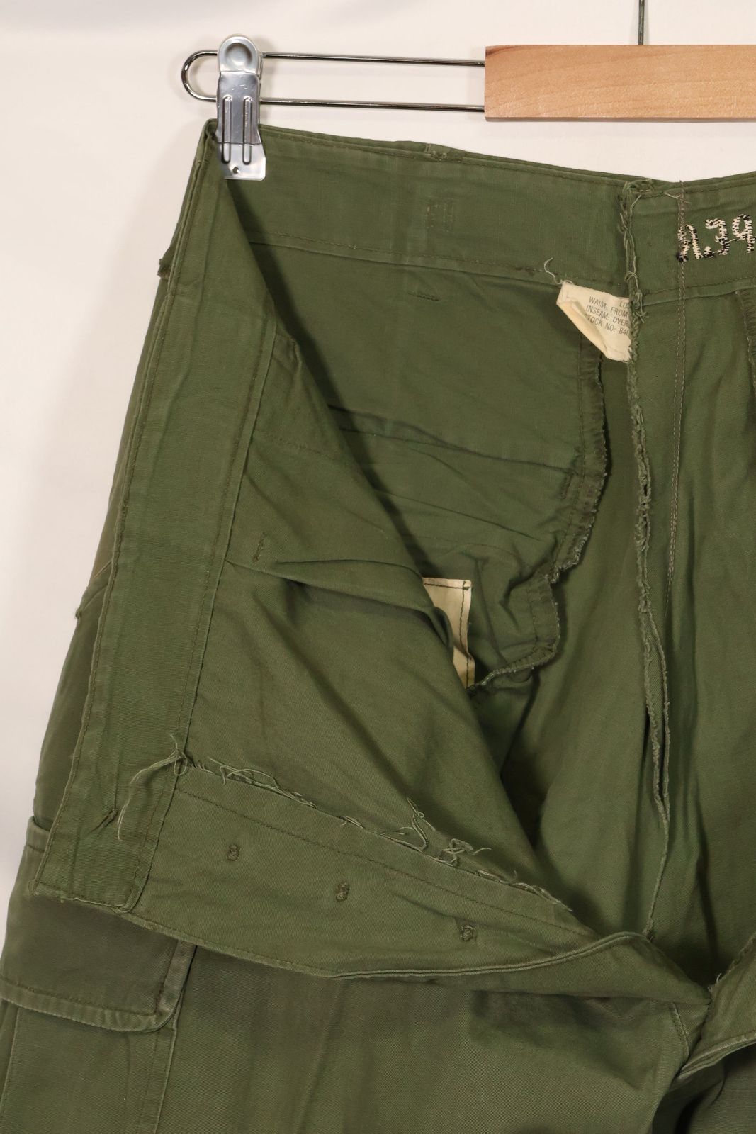 米軍実物 3rd ノンリップ ジャングルファティーグ パンツ アメリカ軍 M-R