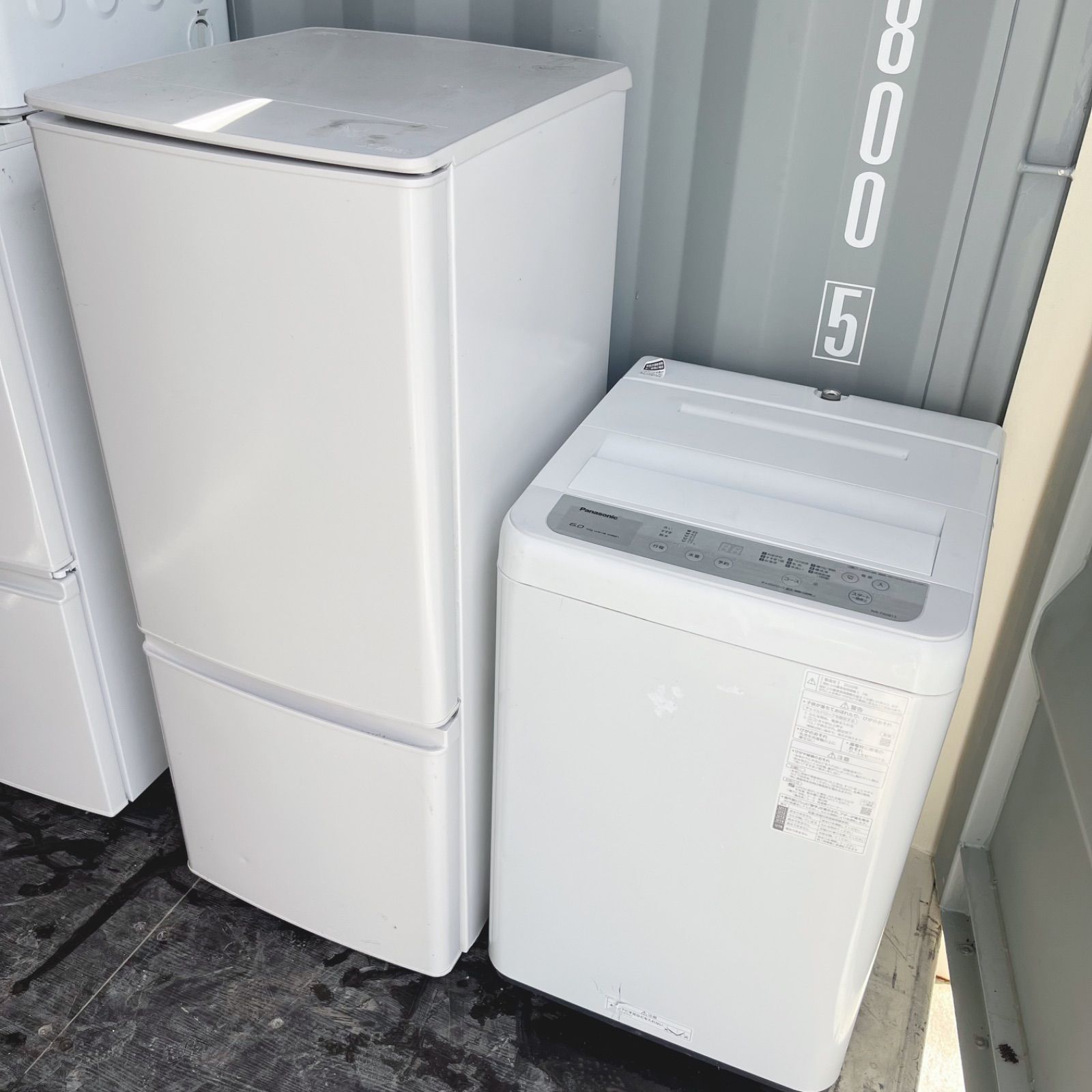 167取付無料 完動品 三菱マットホワイト冷蔵庫パナソニック6kg洗濯機 WWW_KANDAIZUMI_COM
