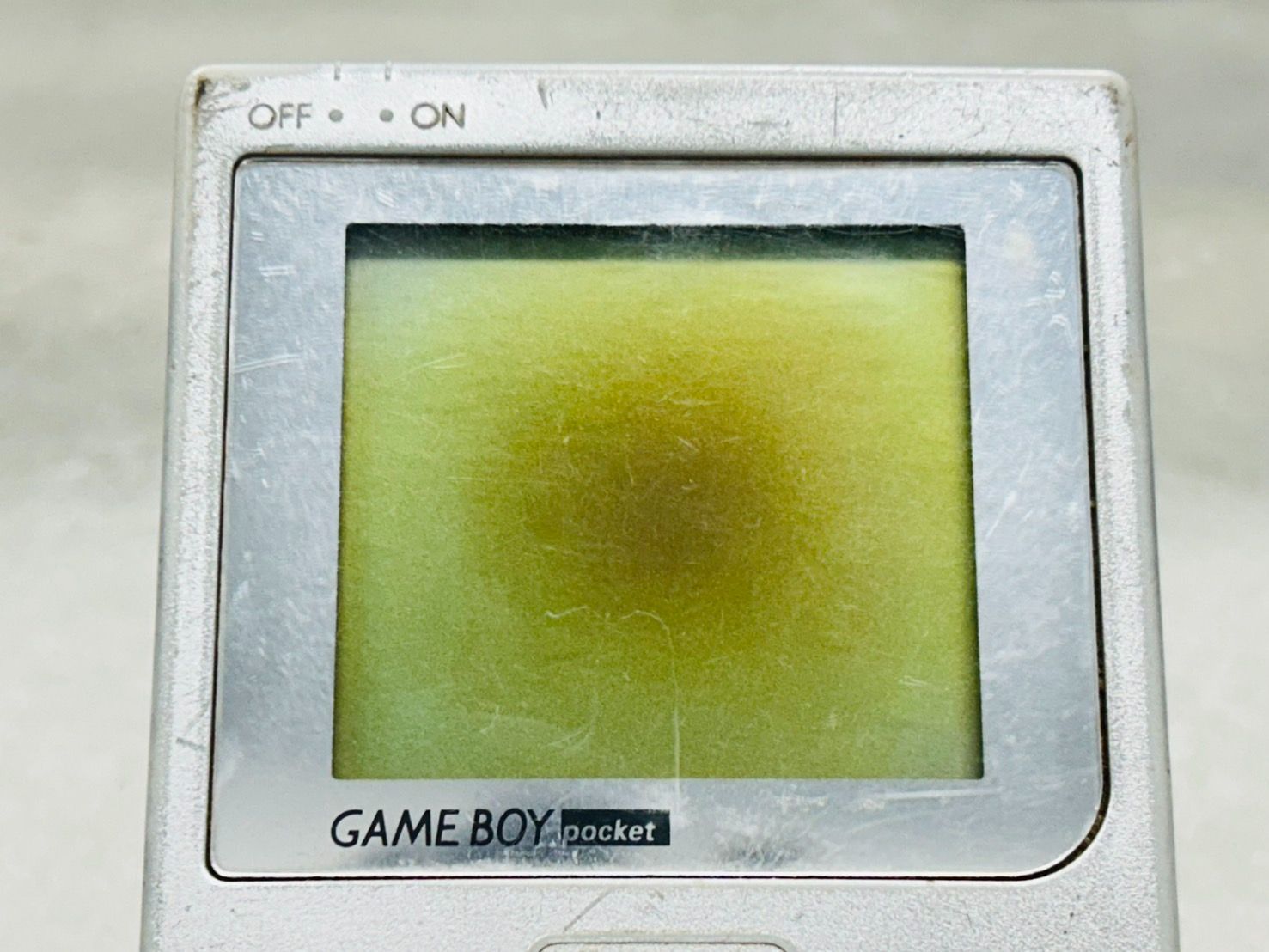 ゲームボーイポケット MGB-S-VA シルバー 本体 ポケットモンスター緑 F 
