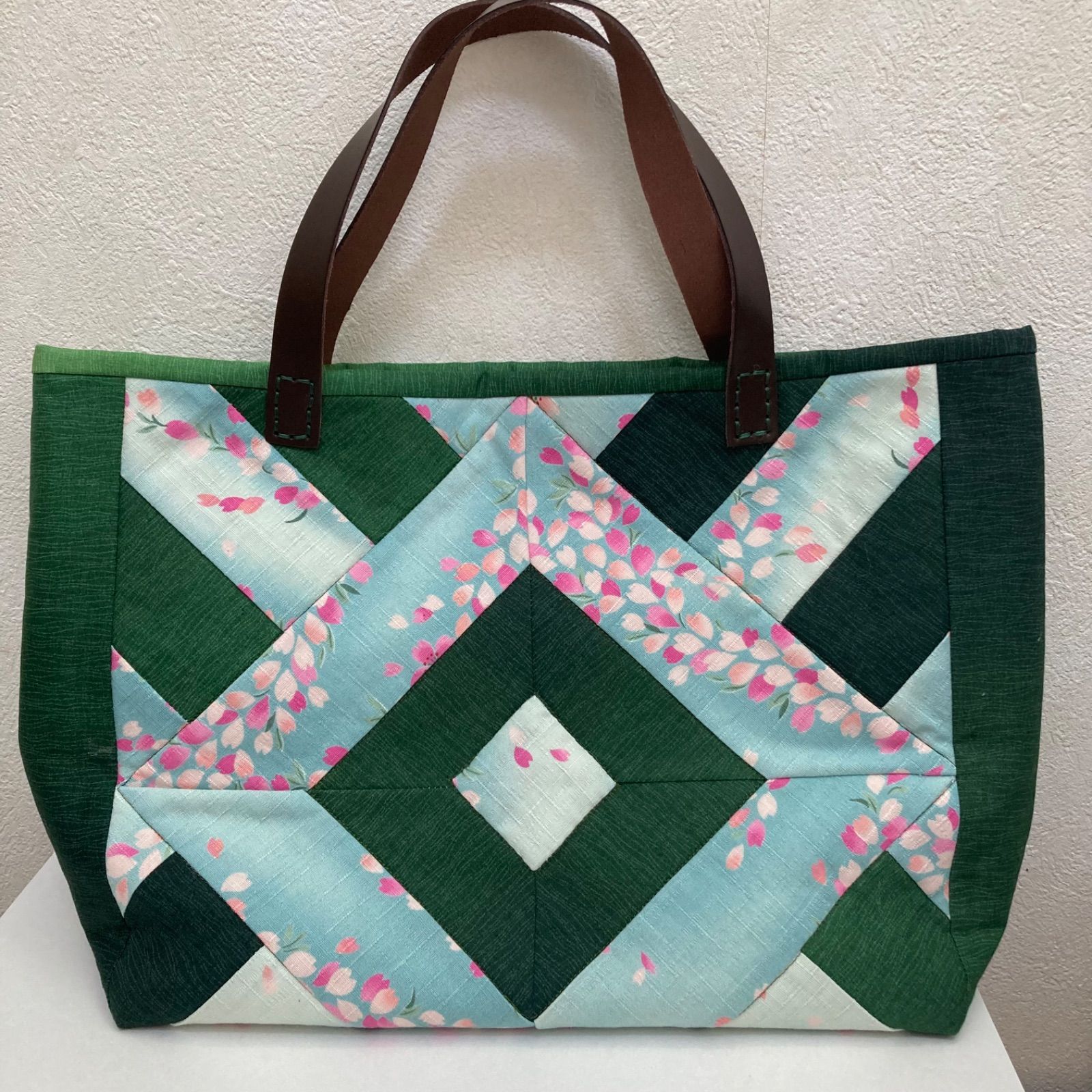 70s 70年代 vintage パッチワーク 花柄 ワンピース 古着 vintage☆70s