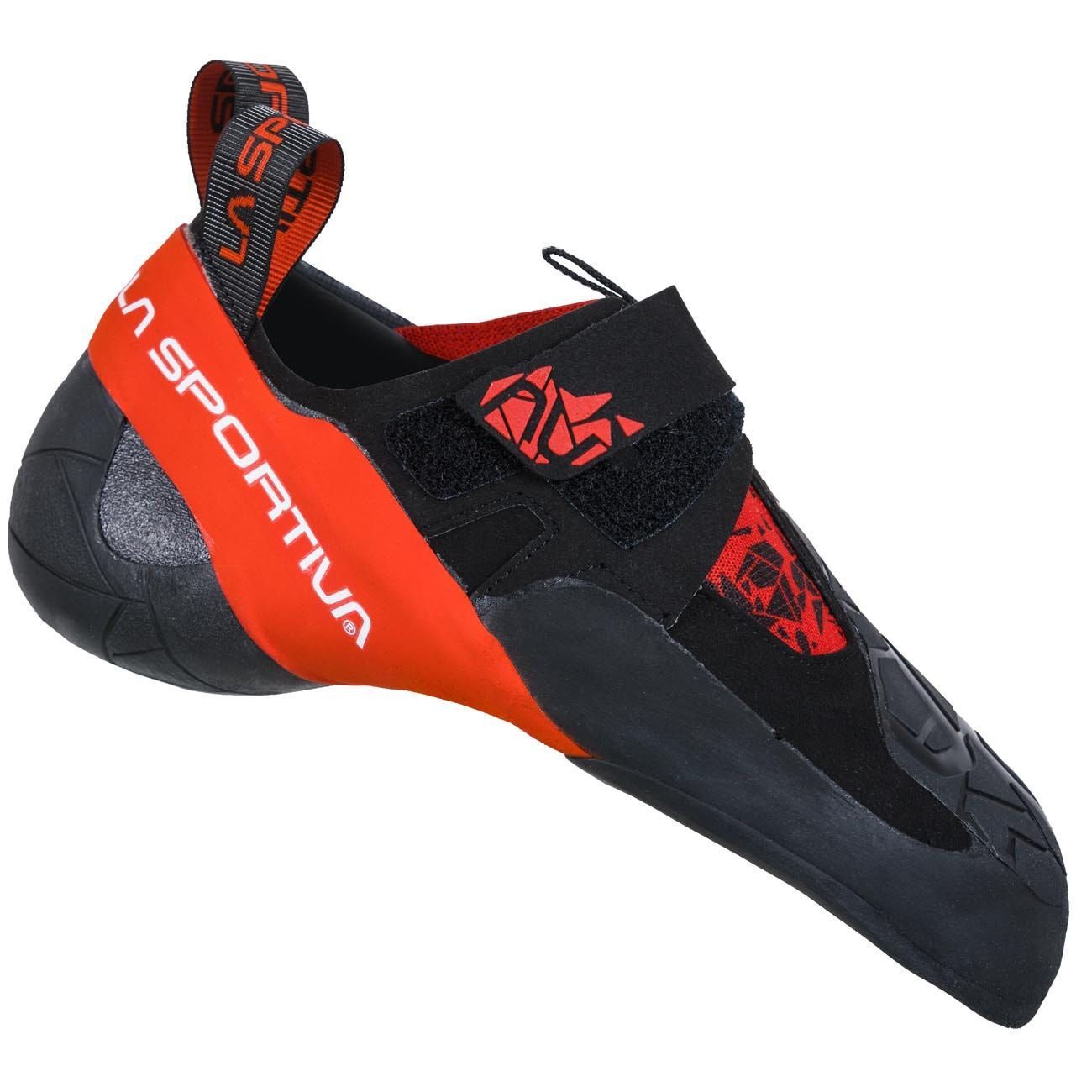 愛用者多数 新世代 La Sportiva SKWAMA Black/Poppyスポルティバ スクワマ クライミングシューズ ボルダリングシューズ ブラック ポピー クライミングシューズ Climbing Bouldering Shoes