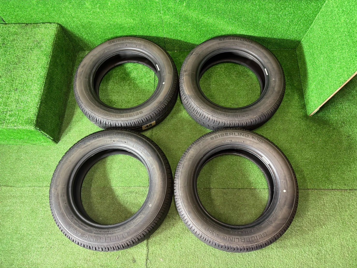 SEIBERLING SL101 175|65R15 84S サマータイヤ 4本セット 2025年製 残溝約7.5mm