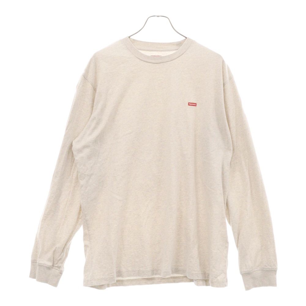 美品】Supreme スモールボックスロゴ ロンT 長袖Tシャツ L 美品】Supreme スモールボックスロゴ ロンT 長袖Tシャツ L