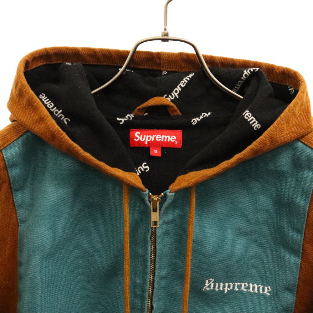SUPREME (シュプリーム) 17SS 2-Tone Hooded Work Jacket 2