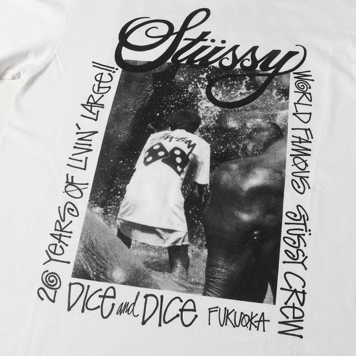 新品】STUSSY ステューシー Tシャツ サイズ:M / 00s Dice&Dice 20周年