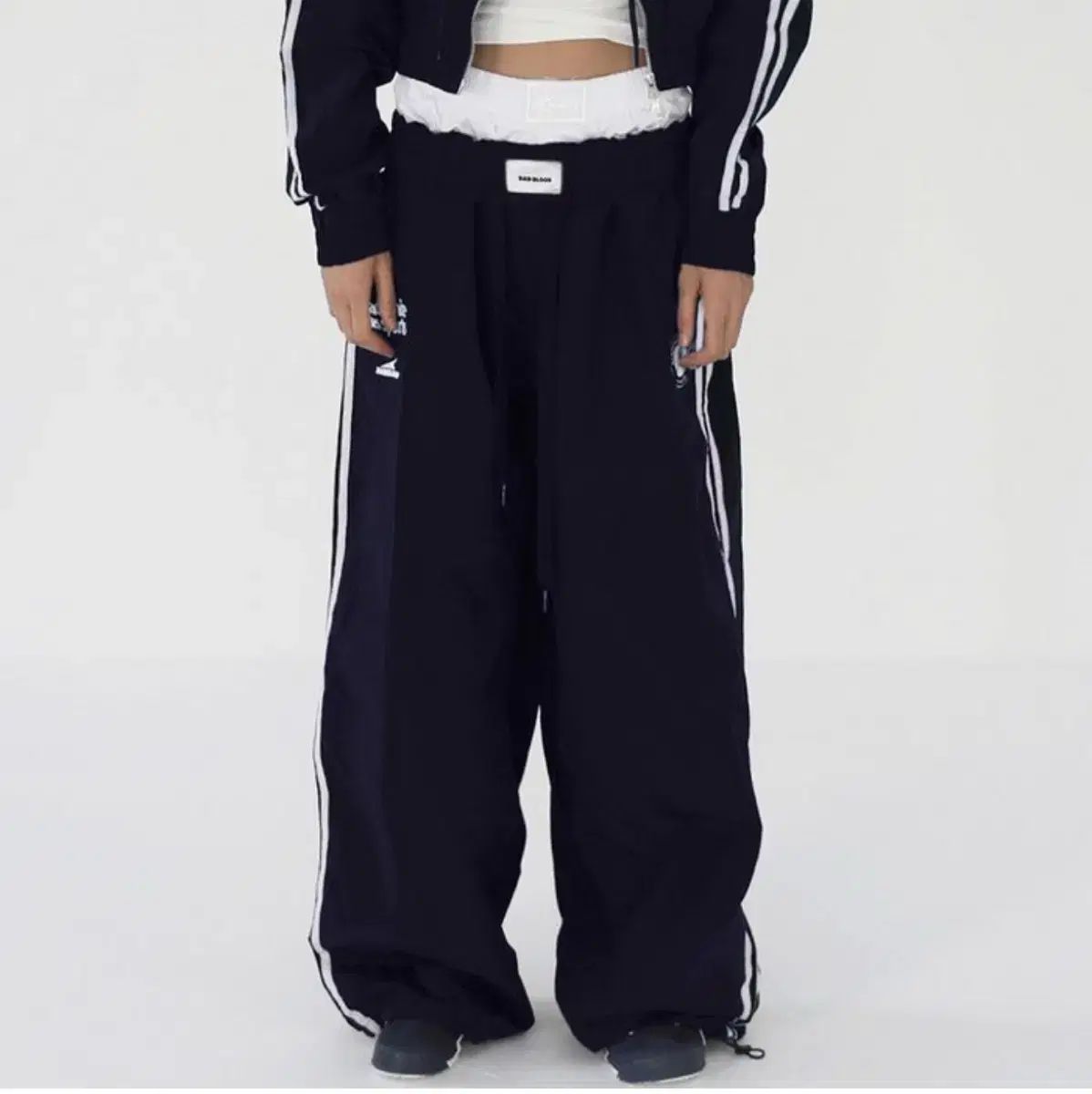 【メーカー直売】の商品をすべて 新品 トラック ナイロン ヴィンテージ BADBLOOD(バッドブラッド) パンツ