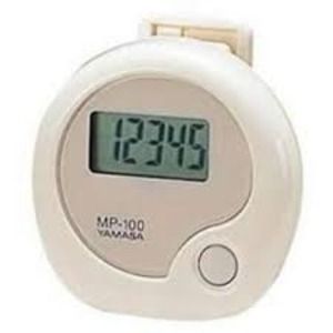 YAMASA 万歩計 ホワイト MP-100W