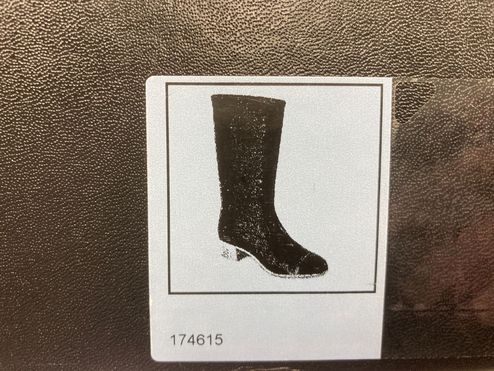 CHANEL シャネル レインブーツ 長靴（size38 ・日本サイズ24.0cm