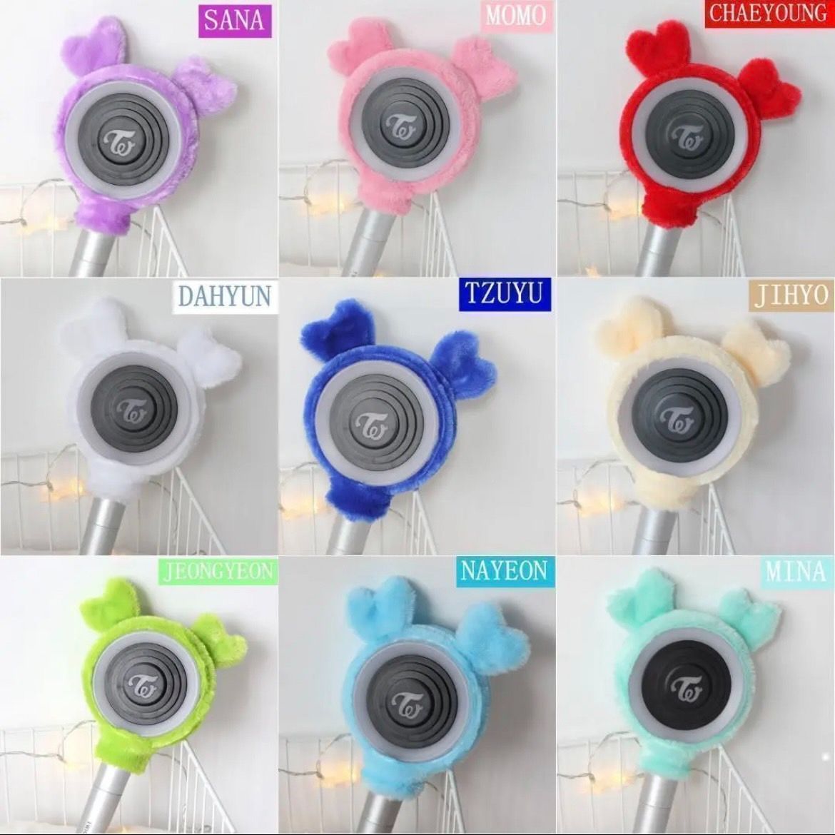 ナヨン TWICE トゥワイス ペンライトカバー スカイブルー 水色 K