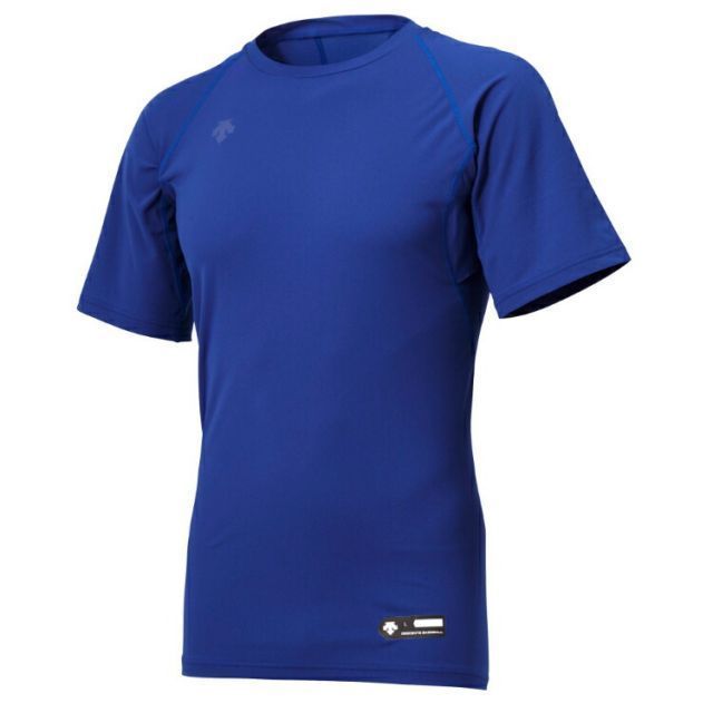 DESCENTE デサント ジュニア丸首半袖アンダーシャツ ロイヤルブルー 140サイズ JSTD-721B ROY | スポーツ スポーツ用品 野球 ベースボール ベースボールウェア トレーニングウェア ジュニア 丸首 半