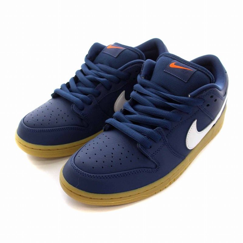 ナイキ エスビー NIKE SB Dunk Low Pro ISO Orange Label Navy Gum ダンク ロー プロ ISO  オレンジレーベル ネイビーガム スニーカー ローカット シューズ US9.5 27.5cm 紺 FJ1674-400 - メルカリ