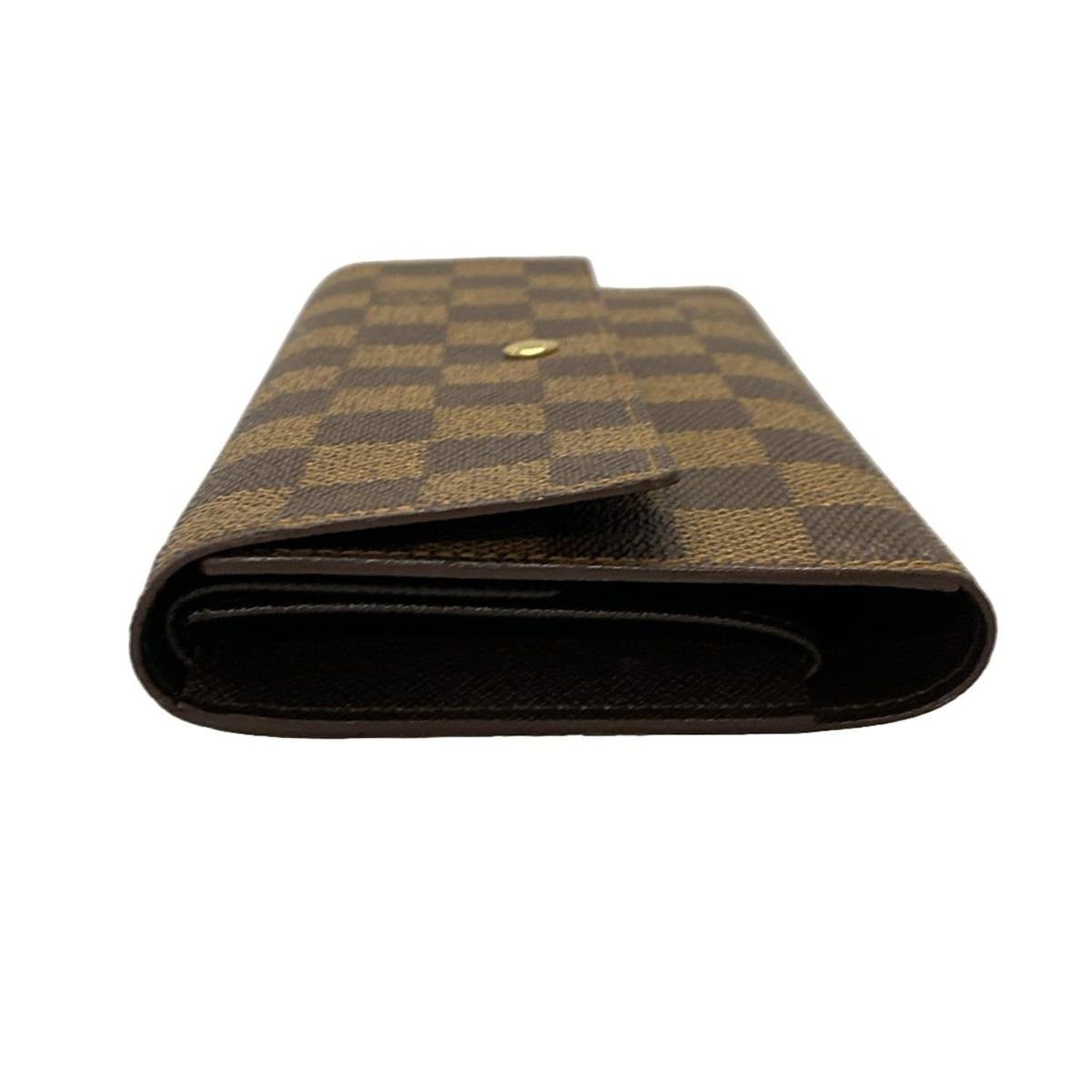 1円 LOUIS VUITTON ルイヴィトン N61215 ダミエ ポルトトレゾール 