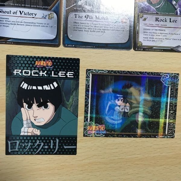 交渉歓迎 ca8-1 ナルト ロックリー 海外 英語版 キラ まとめ カード