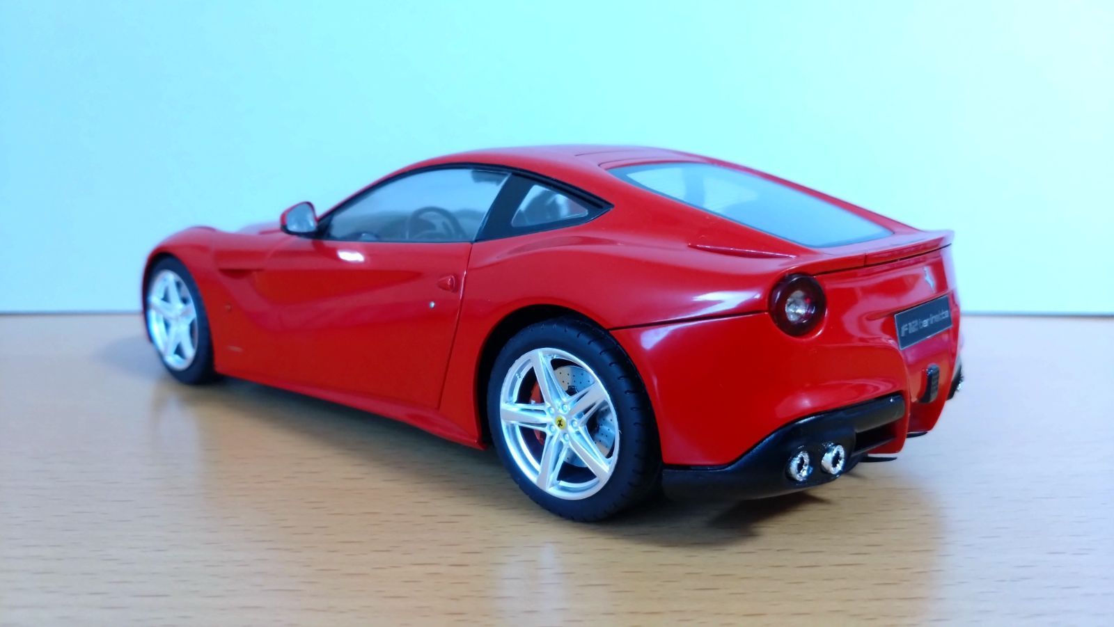 絶版 フジミ フェラーリ F12 ベルリネッタ 1/24 berlinetta Car model】 FUJIMI FERRARI F12 berlinetta Part.9 completed