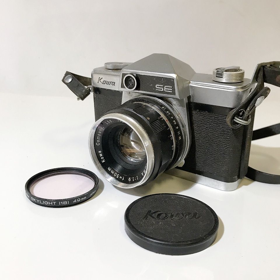 0827 テレビ・オーディオ・カメラ Kowa SE フィルムカメラ 50mmレンズ付き