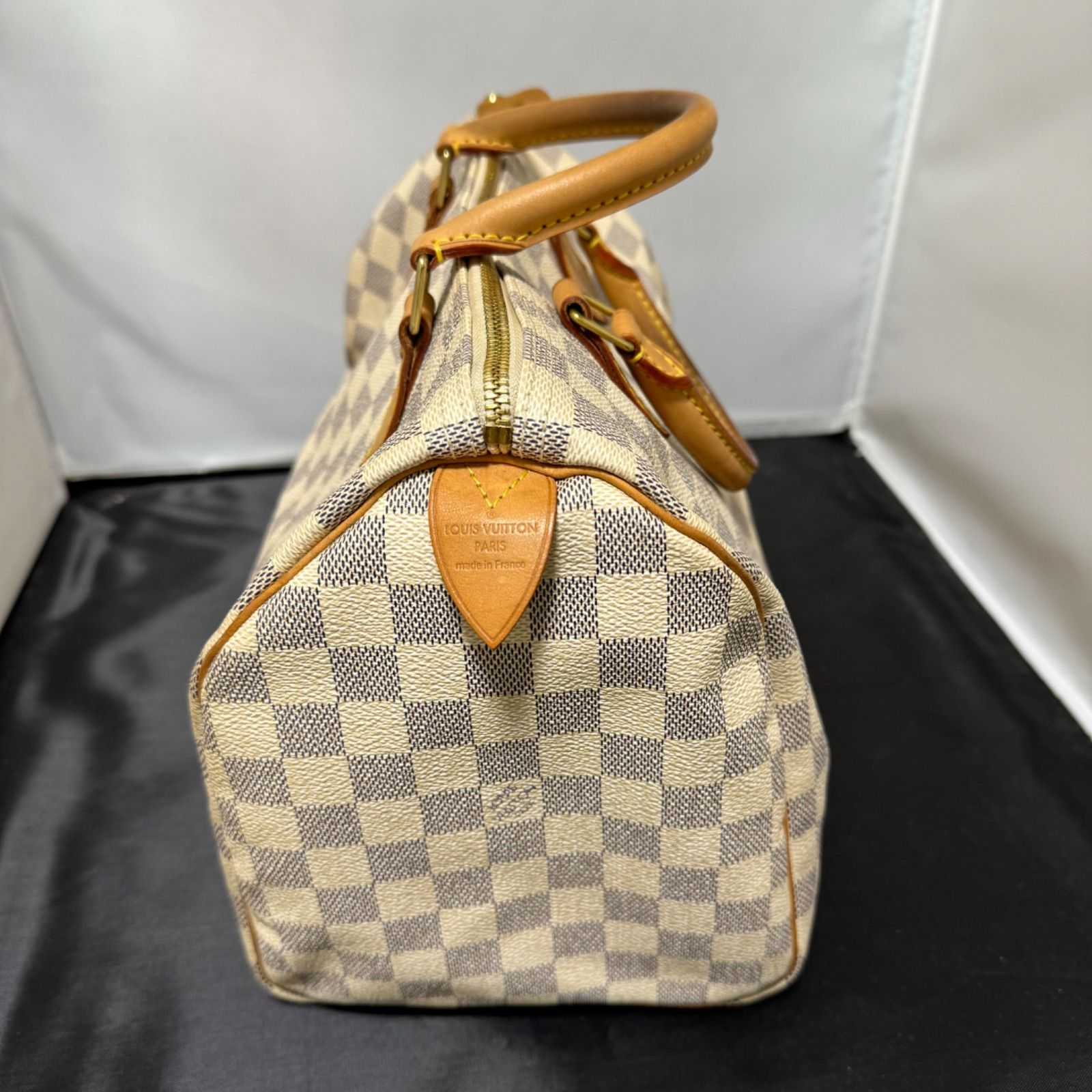 Louis Vuitton ルイヴィトン スピーディ30 ダミエ 白 - メルカリ