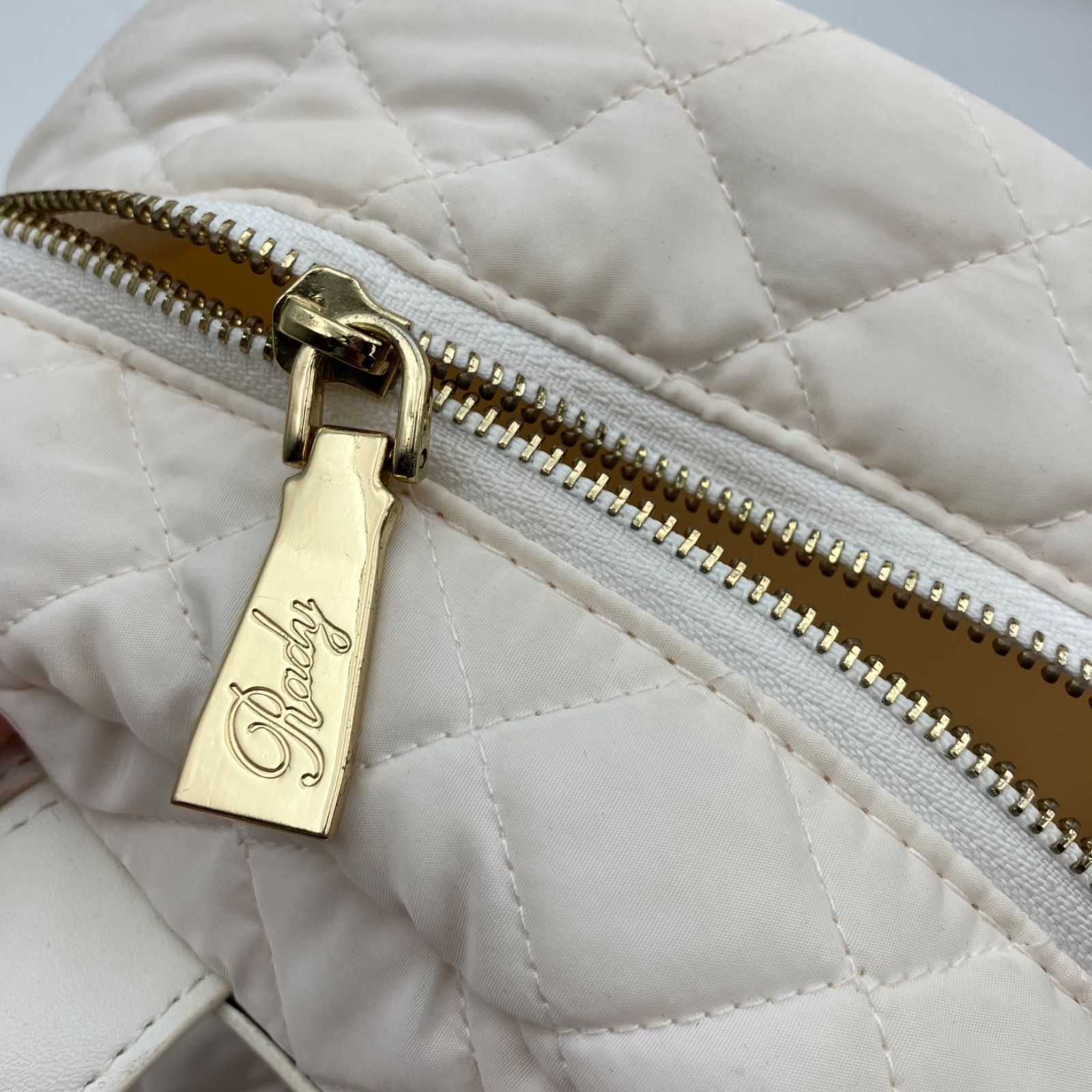 Rady レディー キルティング リュック ミニ BAG ホワイト 白 鞄