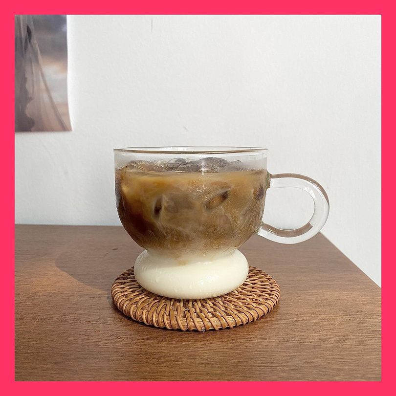 グラス 耐熱 カフェラテ コーヒーカップ カプチーノ 冷たい