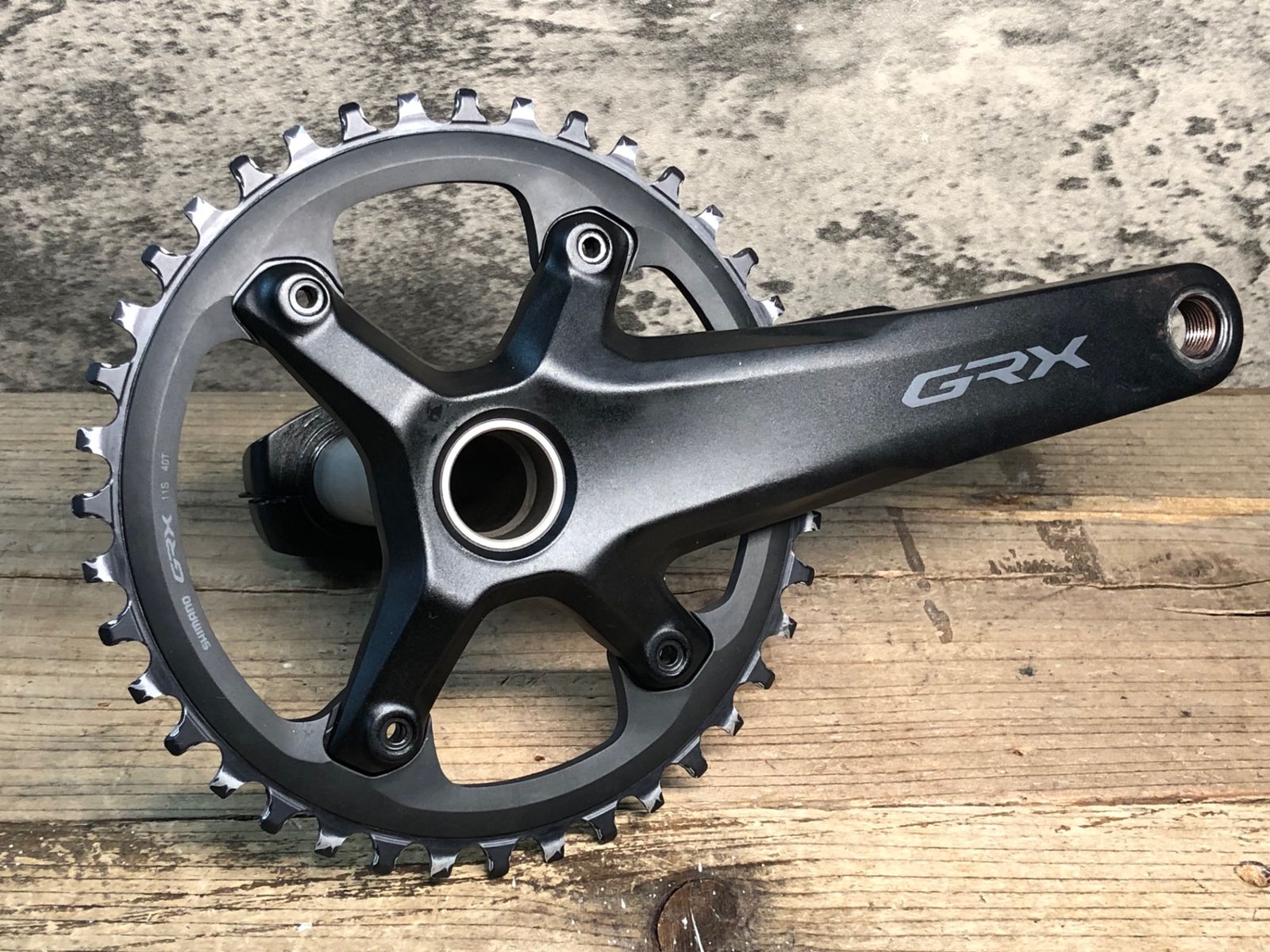 JK594 シマノ SHIMANO GRX FC-RX600 クランクセット 175mm 40T